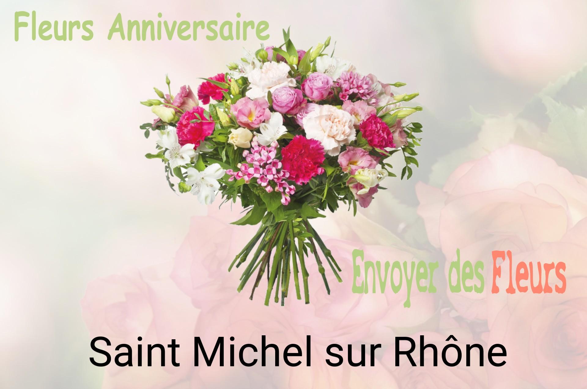 Bouquet de fleurs d’anniversaire livré à Saint-Michel-sur-Rhône