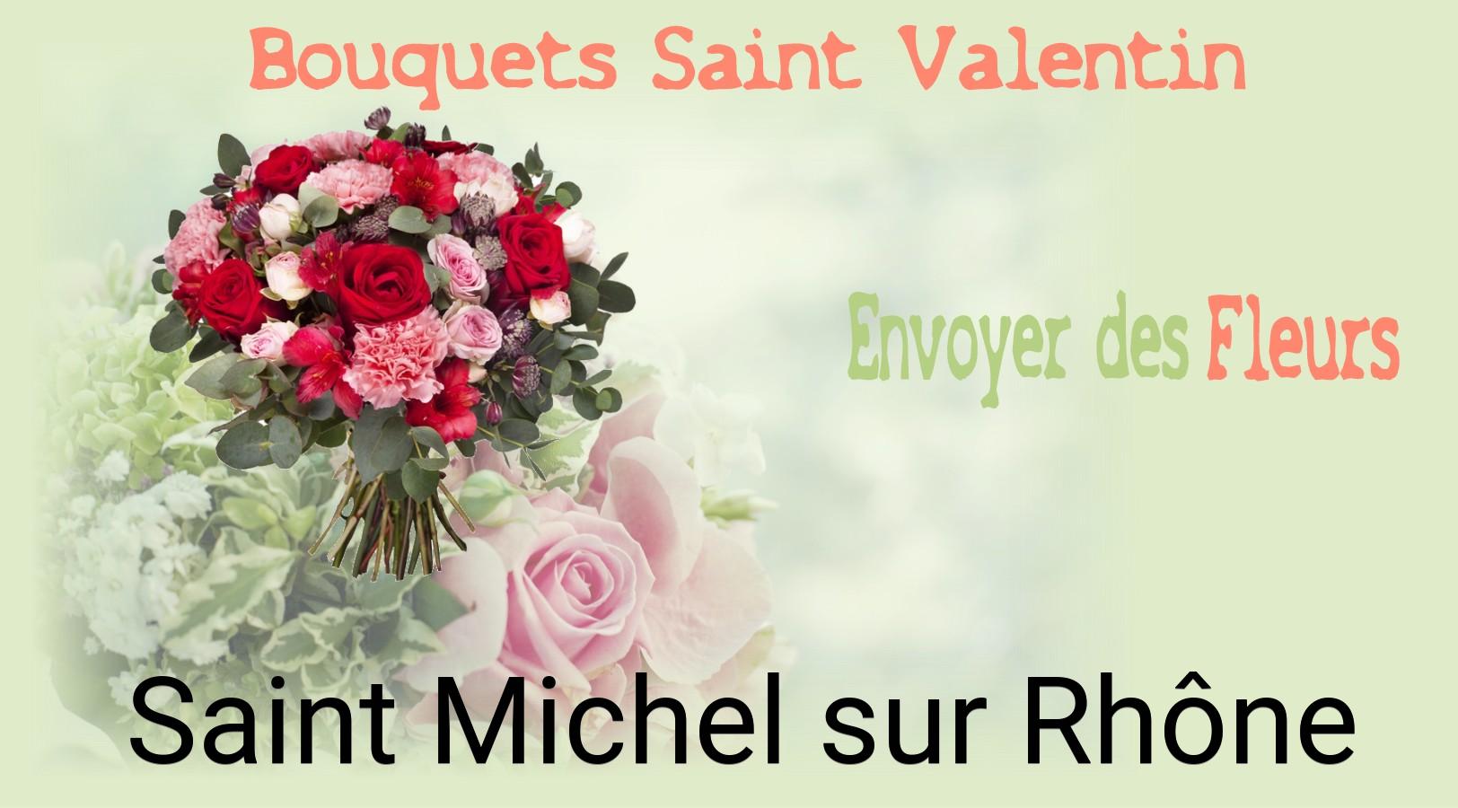 Roses de Saint-Valentin livrées à Saint-Michel-sur-Rhône